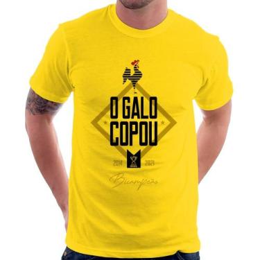 Imagem de Camiseta O Galo Copou! - Foca na Moda, Amarelo, G