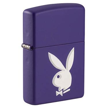 Imagem de Zippo Playboy Isqueiro roxo fosco, tamanho único
