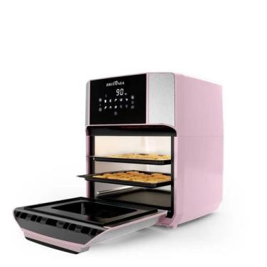 Imagem de Fritadeira Air Fryer Oven Britânia Rosa 12 Litros 1800W - 110V OU 220V