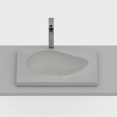 Imagem de Kit 2 Cubas de Sobrepor 62x44,5cm Ruy Ohtake Roca Stone