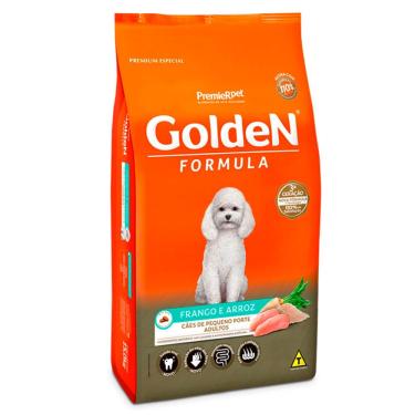Imagem de Ração Premier Golden Fórmula Mini Bits para Cães Adultos Frango e Arroz 10,1kg