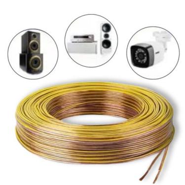 Imagem de Cabo Bicolor Cristal Polarizado Anti-Chama 2x18 0,75mm 12/24V Alumínio