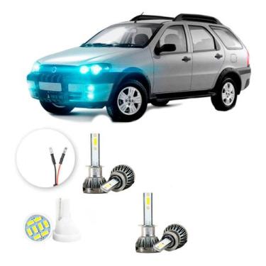 Imagem de Ultra Led Nano 22000lm Fiat Palio Adventure 2005-2008 Milha - LUXLED y