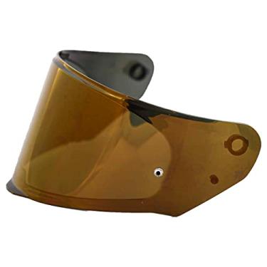Imagem de Capacetes LS2 Assault/Rapid/Stream Outer Face Shield (ouro preto irídio)