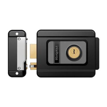 Imagem de Fechadura Eletroca De Sobrepor Fx 1500 Preta - Intelbras