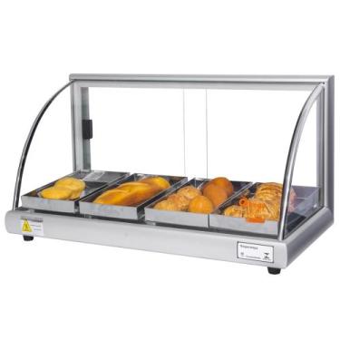 Imagem de A4 - Estufa Alfa para salgados de 4 bandejas Prata - 220V - Omega