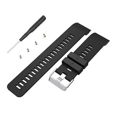 Imagem de Compatível com relógio Garmin Forerunner 35, pulseira de silicone para smartwatch Garmin Forerunner 35/Forerunner 30