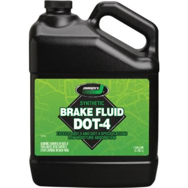 Imagem de Fluido de freio Sintético DOT-4 Premium 5034-4PK da Johnsen – 3,8 litros (Pacote com 4)