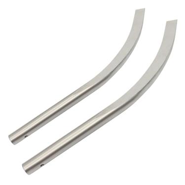 Imagem de Abeicy Pacote com 2 cunhas de flange de banana, ferramenta de soldagem sem ímã com orifício de cordão para encaixe e solda de tubos, galvanização de ferro