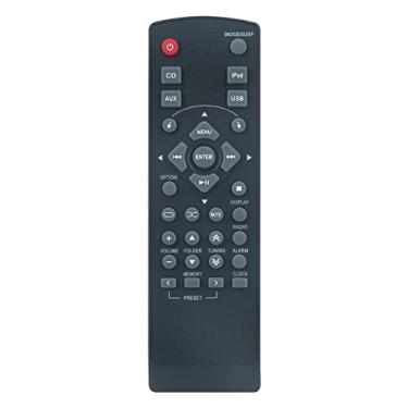 Imagem de ALLIMITY Controle remoto de substituição WY92700 adequado para sistema de áudio de mesa Yamaha TSX-112 TSX-112ML TSX-112BL