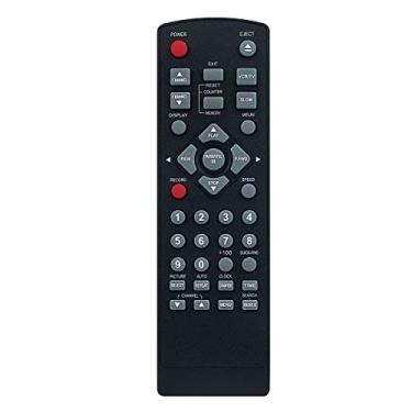 Imagem de Allimity Controle remoto substituído N9326 N9325 N9291 adequado para modelos de videocassete Emerson/Sylvania/Magnavox/Philips/Funai F260LA KVS699K VR-60WF VR60WF SL240A SL260A SRV206 DTK4200, DTK5335