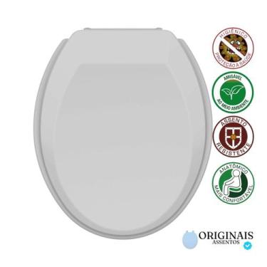 Imagem de Tampa de vaso Universal em PP modelo Prime fechamento convencional - T