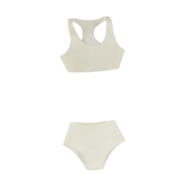 Imagem de Esquirla Roupa de roupas de 1/6 de roupas de de biquíni e traje de banho de shorts de 12 polegadas de boneca, Branco
