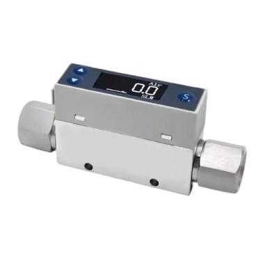 Imagem de Medidor de fluxo de ar portátil digital, TC5200-20L, nitrogênio oxigênio hélio, medidor de fluxo de ar