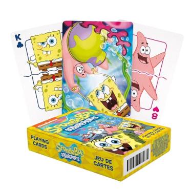 Imagem de Aquarius Spongebob Playing Cards - Spongebob Squarepants Cast Deck of Cards for Your Favorite Card Games - Officially Licensed Spongebob Merchandise & Collectibles