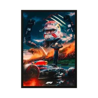 Imagem de Max Verstappen F1 Vencedor Do Grande Prêmio Do Brasil Poster Art Print