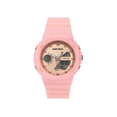 Imagem de Relógio Feminino Mormaii Rosa 100m MO12800B8T