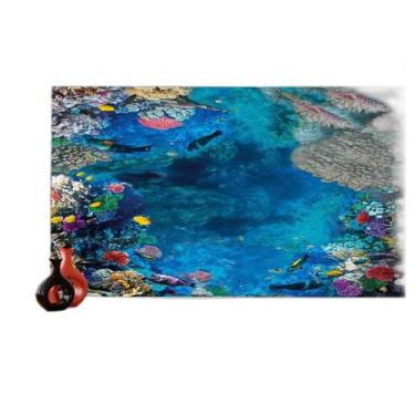 Imagem de Papel Para Piso De Porcelanato Liquido Água 3,5M Flr32 - Você Decora