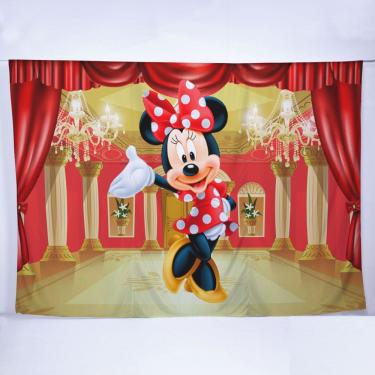 Imagem de Painel de Festa Retangular Minnie de 5,00x3,00m - Fera Print