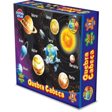 Imagem de Quebra cabeça 300 pçs - sistema solar - GGB
