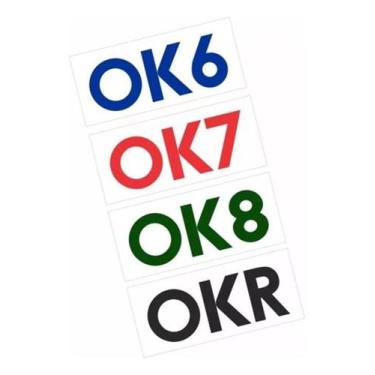 Imagem de Adesivo Interno Parabrisa Qualidade Selo Ok Volkswagen Ok - Spts