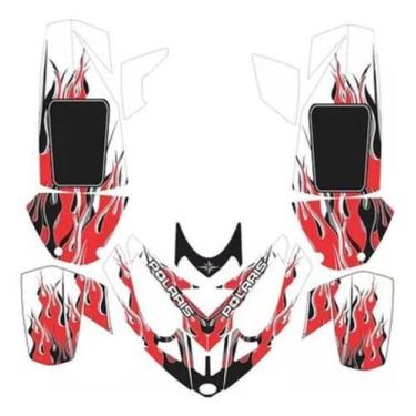 Imagem de Adesivo Quadriciclo Polaris Predator 500 0,60Mm 3M Pl004 - Spts