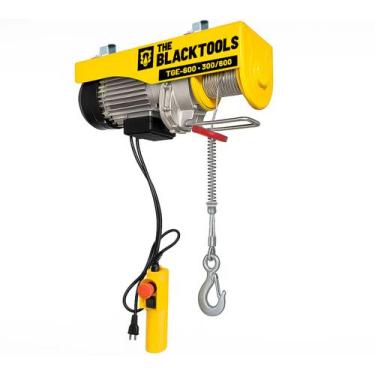 Imagem de Guincho Elétrico De Talha De Içamento Cor Amarelo 600kg 127v - The Bla