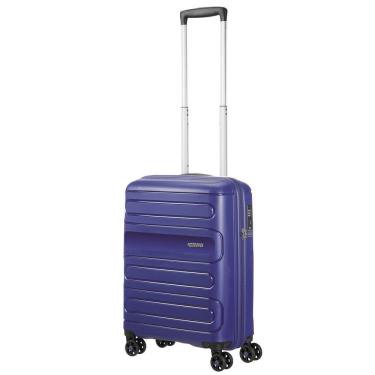 Imagem de Mala de Bordo American Tourister Sunside com 4 Rodas Giro 360º em Polipropileno – Azul – By Samsonite