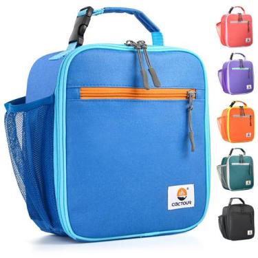 Imagem de Lancheira CactOur Kids Premium Isolada Azul