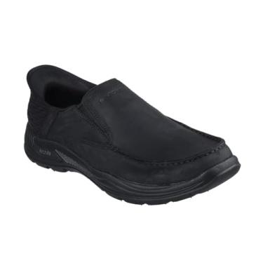 Imagem de Skechers Mocassim masculino Motley-Milo, Bbk (preto/preto), 16 X-Wide