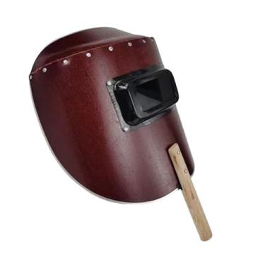 Imagem de Milageto Máscara de solda portátil, máscara de soldador, capuz, proteção facial contra respingos, para soldagem profissional clássica