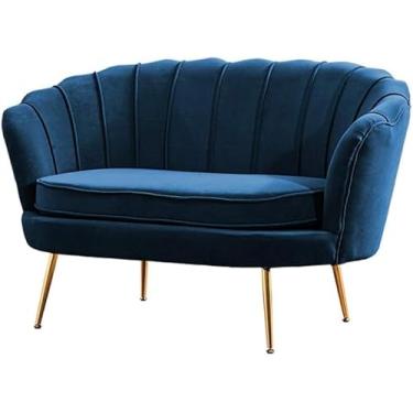 Imagem de Sofá De Veludo Apartamento Pequeno Aluguel De Casa Quarto Sala De Estar Loja De Roupas Sofá De Luxo Sofá Duplo De Tecido De Três Lugares Sofá Preguiçoso, I, 2