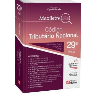 Imagem de Codigo Tributario Nacional - Maxiletra - Ctn 2024 - 0 - RIDEEL
