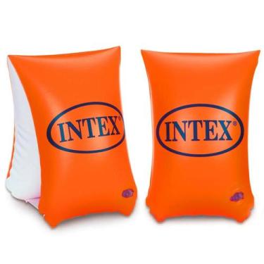 Imagem de Boia de Braço Infantil Inflável Flutuador Deluxe Grande Intex