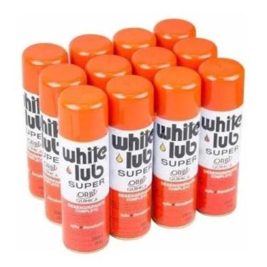 Imagem de Desengripante Lubrificante Spray 300ml White Lub 12 Unidades