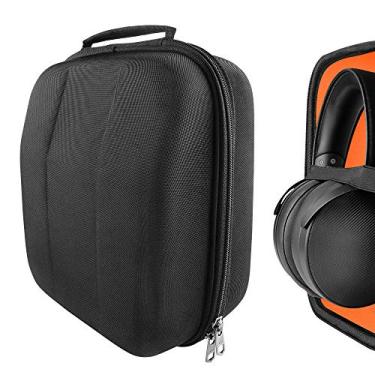Imagem de Capa de fone de ouvido Geekria UltraShell para Sony MDR-Z1R, MDR-Z7M2, Denon AH-D9200, AH-D5200, Fostex TH-500RP, TH900, TH909, Pioneer SE-DIR800C, A1000 fones de ouvido, bolsa de transporte grande e dura