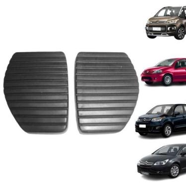 Imagem de Kit De Capa De Pedal (Freio+Embreagem) Do C3/C4/Aircross - Mil Pecas