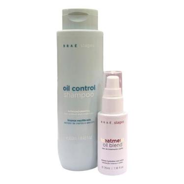 Imagem de Kit Braé Stages Oil Control - Shampoo 250ml + Óleo 35ml