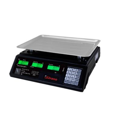 Imagem de Balança Urano POP-Z ECO Bandeja com Abas 31kg - Bateria - INMETRO