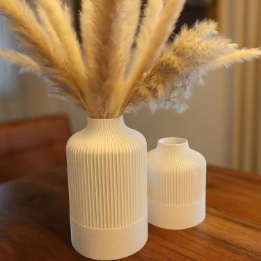 Imagem de Kit Vaso Belina - Elegância E Estilo Para Sua Casa (Rosa, Kit 18cm + 15cm)