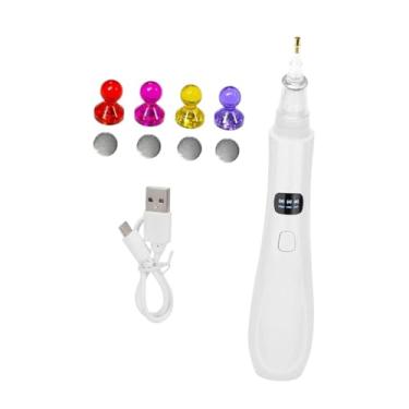 Imagem de UGPLM Pintura de pintura de ponto elétrico caneta 3 Modo de sucção ajustável com bomba de vácuo caneta de pintura de ponto geme para adultos iniciantes