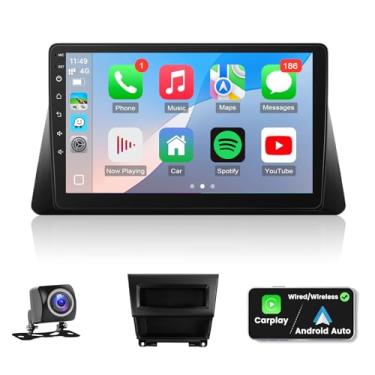 Imagem de Leadfan Rádio para Honda Accord 8th 2008 2009 2010 2011 2012 2013 com CarPlay e Android Auto, tela de 10,1 polegadas com câmera de backup Bluetooth de navegação GPS (8º 2008-2013)