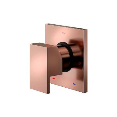 Imagem de Acabamento Monocomando Chuveiro E Ducha Higiênica Docol New Edge Para Base Deca 90021756030 Cobre