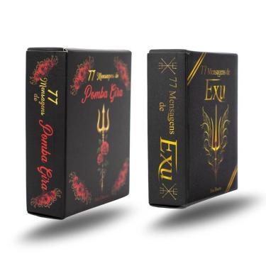 Imagem de Kit Com 2 Box 77 Mensagens Diárias De Pomba Gira E Exu