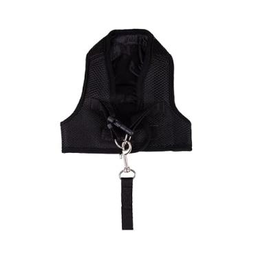 Imagem de Peitoral Urban Puppy para Cães Colete Aerado Preto - Tamanho PP
