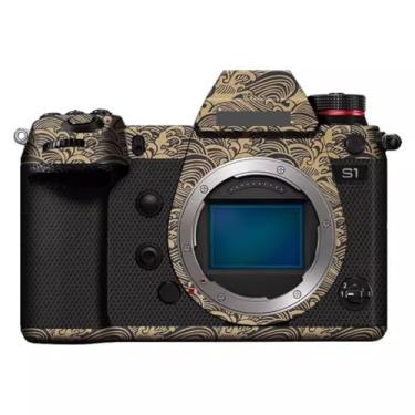 Imagem de Película protetora para câmera S 1 R Película protetora antiarranhões Película protetora para Panasonic Lumix S1 S1R (ouro onda)