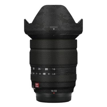 Imagem de XF 16-55 II Anti-riscos para lente de câmera Película adesiva para Fujifilm XF 16-55 mm F2.8 II Película Protetora Decalques de Vinil (Mamba Preto)