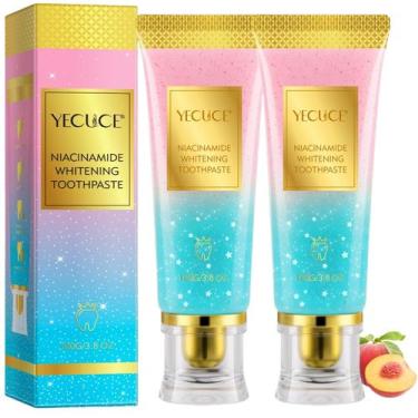 Imagem de Pasta de dente Yecuce Niacinamide Whitening (pacote com 2 unidades)