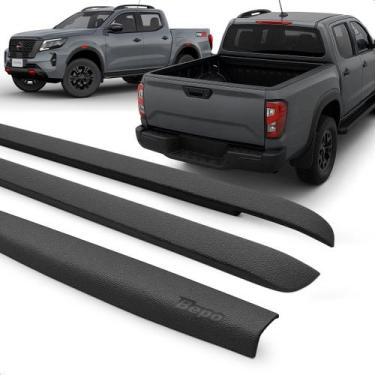 Imagem de Kit Protetor de Borda Aba Lateral e Tampa Traseira da Caçamba Frontier