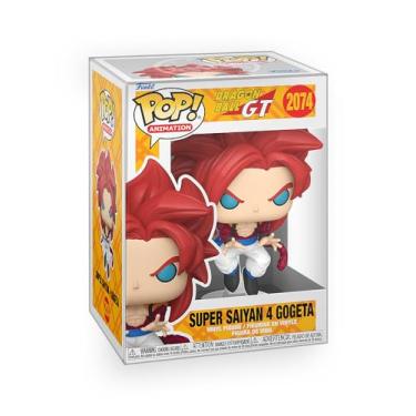 Imagem de Epic Collectibles Pop Anime: Dragonball GT - Boneco de vinil Gogeta Super Saiyan 4 com protetor de caixa compatível com Funko